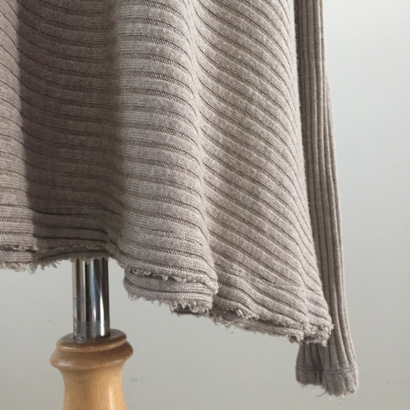 NWOT Free People Lover Rib Split Back Knit, Sz L - Picture 3 of 8